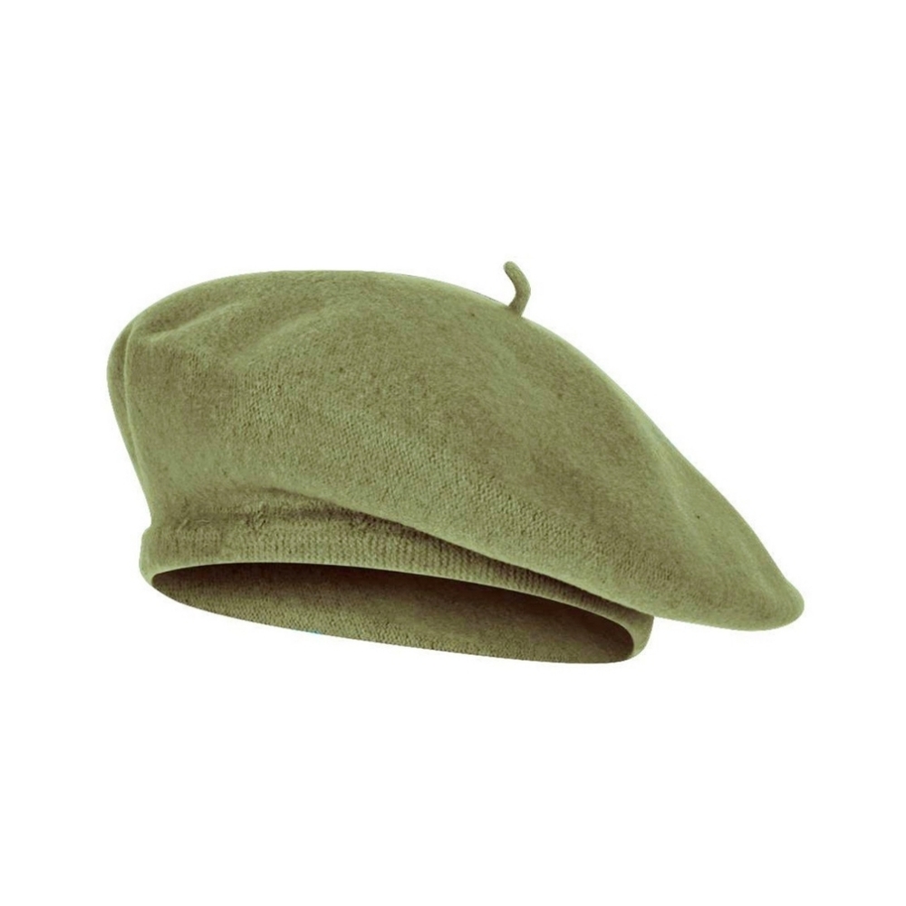 Sage Green Vintage Beret